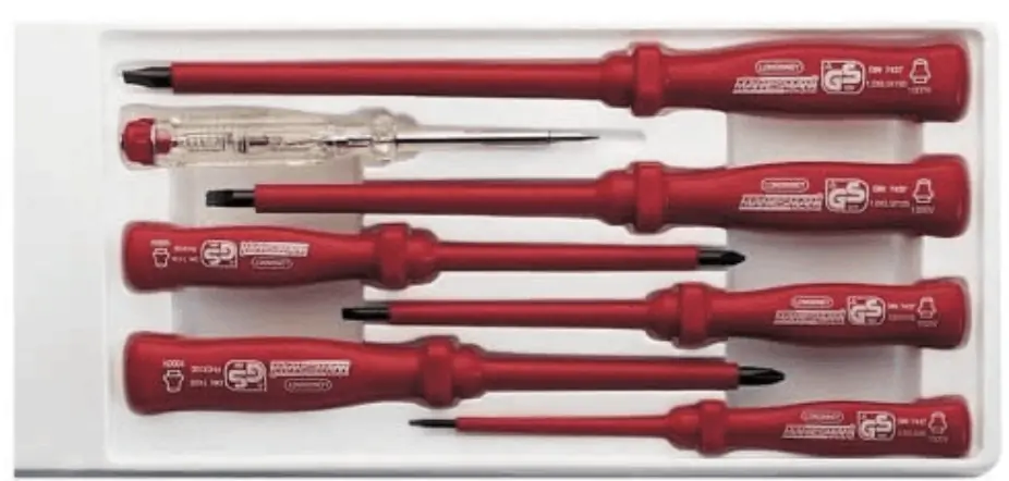 Mannesmann Elektro-Schraubendrehersatz, 7-tlg für 5,99 € (Prime)