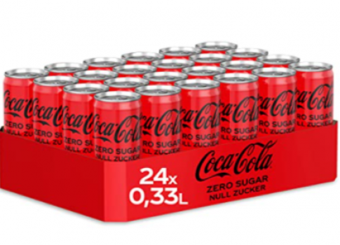 Coca Cola Zero Sugar EINWEG Dose 24 x 330 ml Amazon de Lebensmittel Getraenke