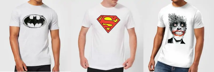 DC bestseller shirts