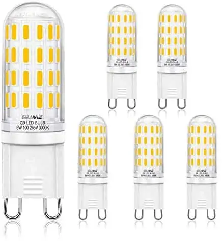 GLIME G9 LED Leuchtmittel 5er Pack