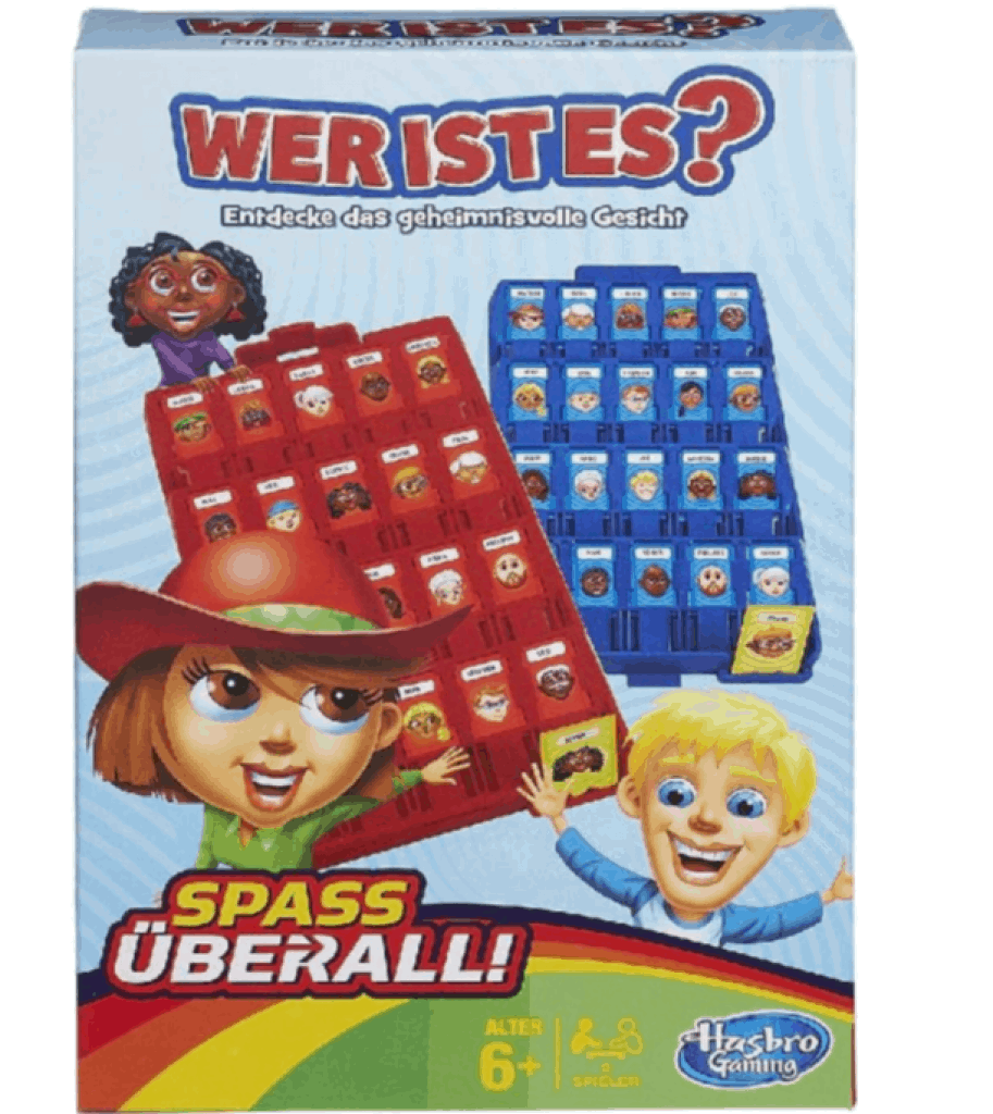 Hasbro Wer Ist Es Kompaktes Reisespiel Deutsche Version Fuer Kinder Ab 6 Jahren Amazon De Spielzeug