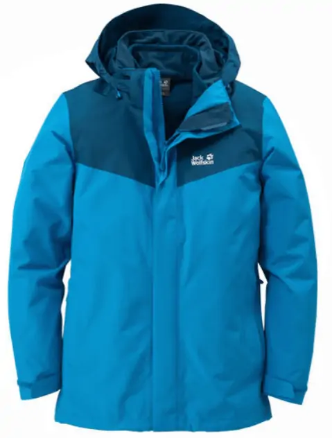 Jack Wolfskin Outdoorjacke Towada mit Fleece Innenjacke