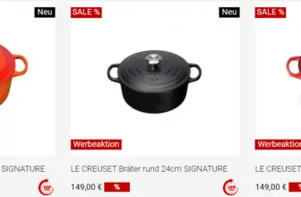 LE CREUSET SIGNATURE Braeter rund 24 cm e1646384003787