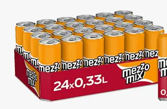 Mezzo Mix Einzigartiges Mischgetraenk aus Cola Orange in stylischen Dosen EINWEG Dose 24 x 330 ml Amazon de Lebensmittel Getraenke