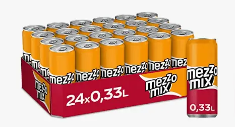 Mezzo Mix Einweg Dosen 24er Pack (24 x 330 ml) ab 14,84 € zzgl. Pfand & Prime-Versand