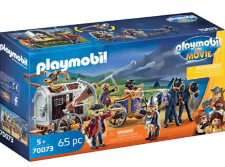 PLAYMOBIL THE MOVIE 70073 Charlie mit Gefaengniswagen Ab 5 Jahren Amazon de Spielzeug