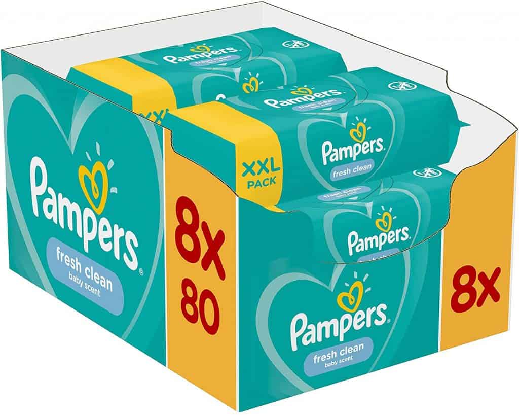 Pampers Fresh Clean Feuchttuecher 8Er Pack