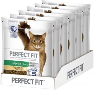 Perfect Fit Pro Sterile Katzen Trockenfutter 6Er Pack