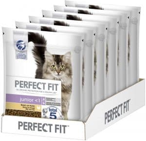 Perfect Fit Pro Sterile Katzen Trockenfutter 6Er Pack Junior