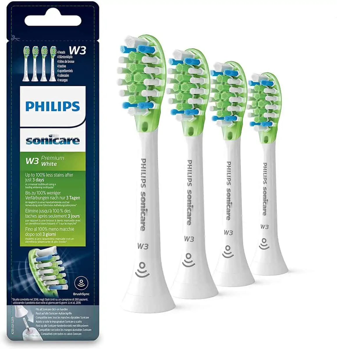 Philips Sonicare Original Aufsteckbuersten Premium White