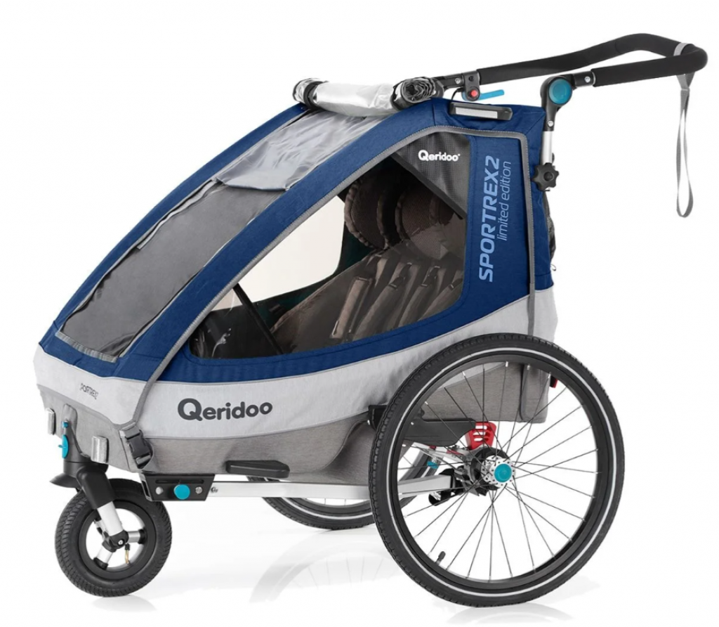 Qeridoo Kinderfahrradanhaenger Sportrex2 2020 Limited Edition