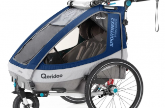 Qeridoo Kinderfahrradanhaenger Sportrex2 2020 Limited Edition e1632136924193