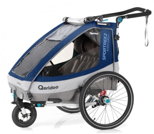 Qeridoo Kinderfahrradanhänger Sportrex2 2020 Limited Edition für 349,00 € inkl. Versand (statt 449,00€)