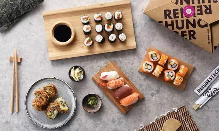 Sushi Set Von Reishunger Zum Selbermachen Fuer 4 Personen