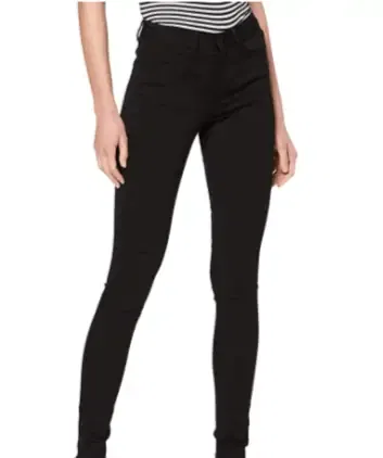 TOM TAILOR Denim Damen Nela Extra Skinny Jeans Black Denim 10240 29W 34L Amazon de Bekleidung