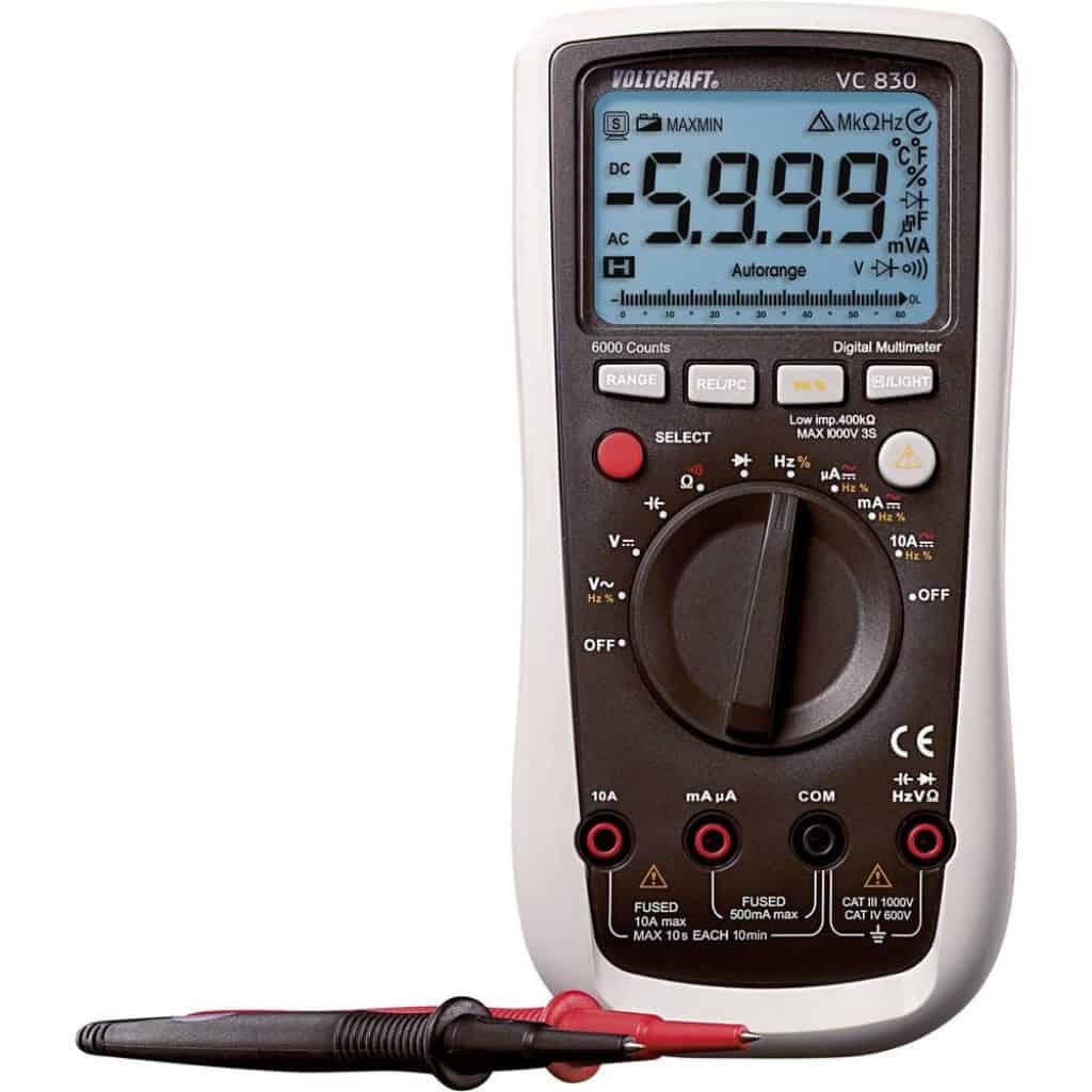 Voltcraft Vc830 Hand Multimeter Digital Cat Iii