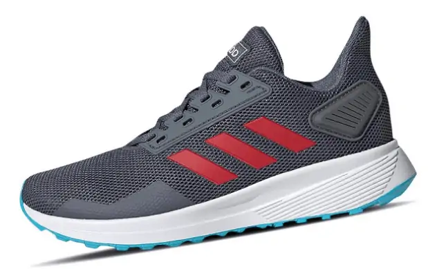 adiddas Duramo 9 Sportschuh in Farbe grau weiss um 55 reduziert online kaufen