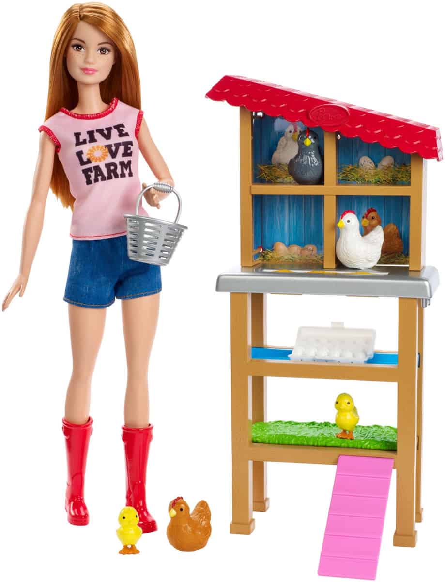 Barbie Huehnerzuechterin