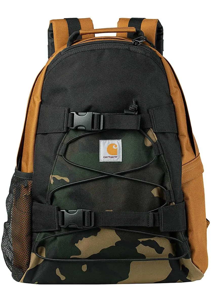 carhartt wip kickflip 25l rucksack unisex mehrfarbig schwarz