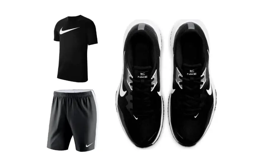 nike fitness set