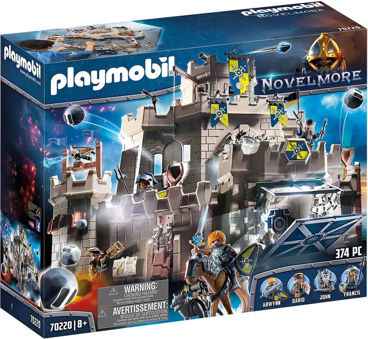 playmobil novelmore grosse burg von novelmore 70220