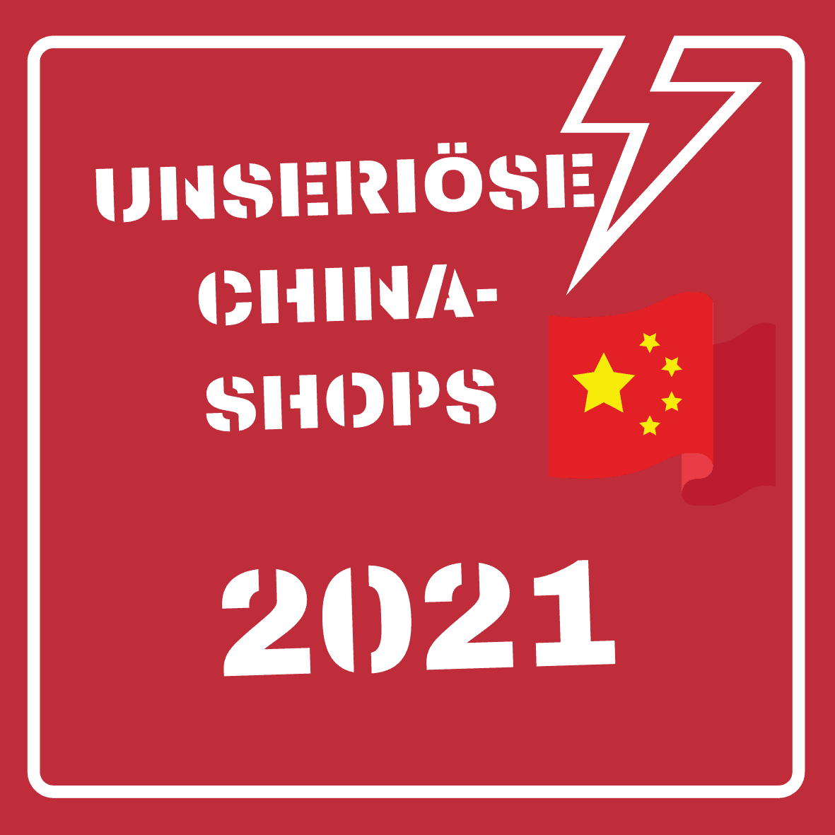Collage von gefälschten Marken-Produkten in unseriösen China-Shops