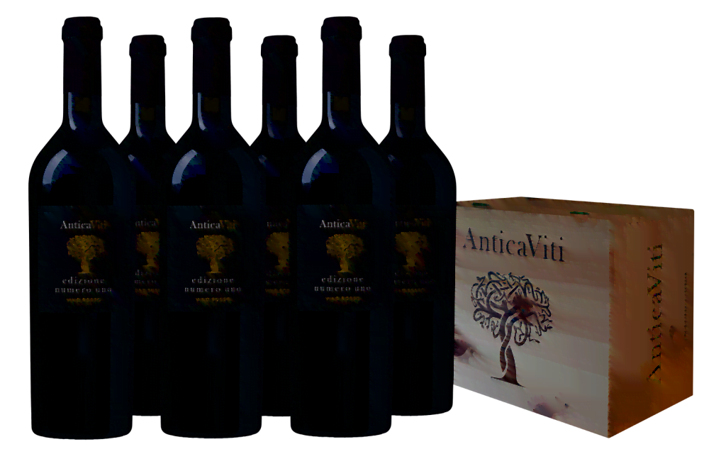 Antica Viti Edizione Numero Uno Vino Rosso Weinkiste