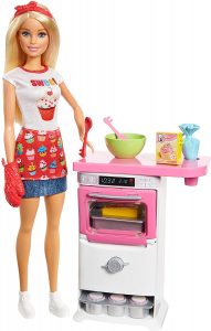 Barbie Fhp57 Cooking Baking Baeckerin Puppe Spielset