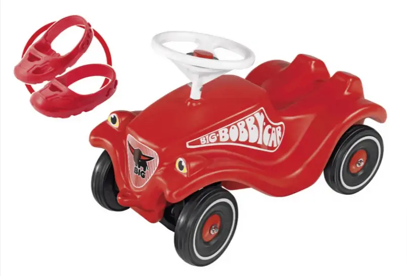 Big Bobby Car Classic mit Flüsterrädern und Schuhschoner für 28,94 € inkl. Versand (statt 49,85 €)