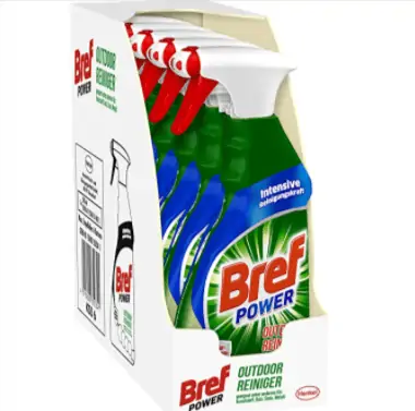 Bref Power Outdoor Reiniger Universal und Kunststoffreiniger 5 x 500ml fuer den Aussenbereich Amazon de Drogerie Koerperpflege