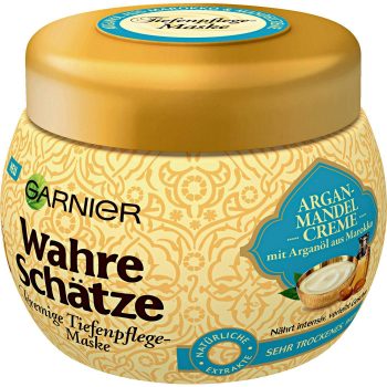 Garnier Wahre Schaetze Cremige Tiefenpflege Maske mit Arganoel aus Marokko