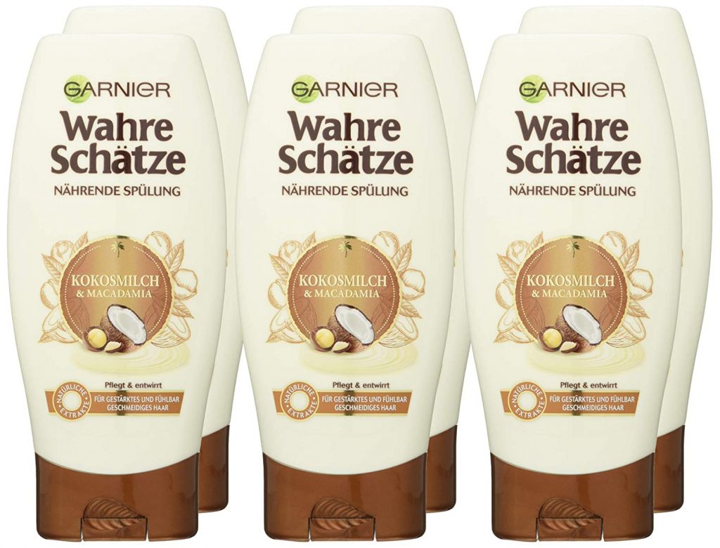 Garnier Wahre Schaetze Spuelung Kokosmilch 6Er Pack 6 X 200 Ml