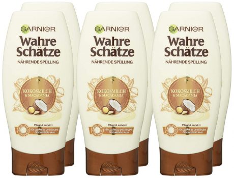 Garnier Wahre Schaetze Spuelung Kokosmilch 6er Pack 6 x 200 ml