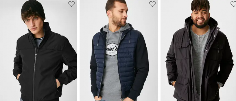 Herren Jacken online kaufen C A Online Shop