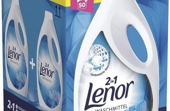 Lenor Aprilfrisch mit Duft von Fruehlingsblumen Fluessigwaschmittel 100 Waschladungen 5.5 L