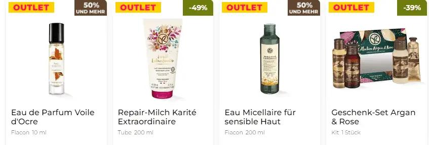 OUTLET bis zu 70 Yves Rocher