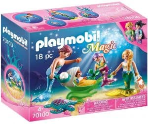 Playmobil 70100 Magic Familie Mit Muschelkinderwagen