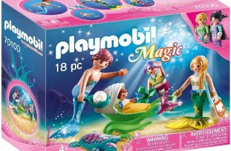 PLAYMOBIL 70100 Magic Familie mit Muschelkinderwagen