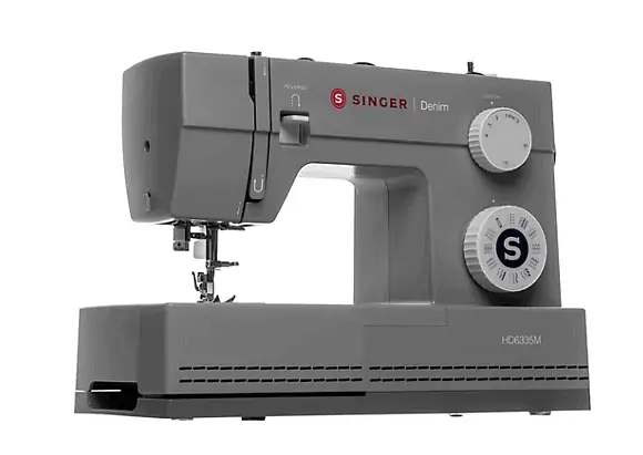 SINGER® Naehmaschine Denim HD 6335M 32 integr Stiche inkl Zubehoer QVC de