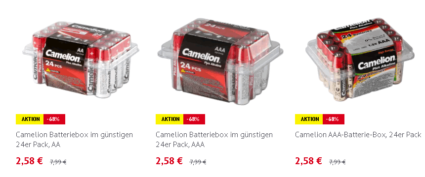 Suchergebnisse Fuer Camelion Batteriebox Im 24Er Pack Nkd