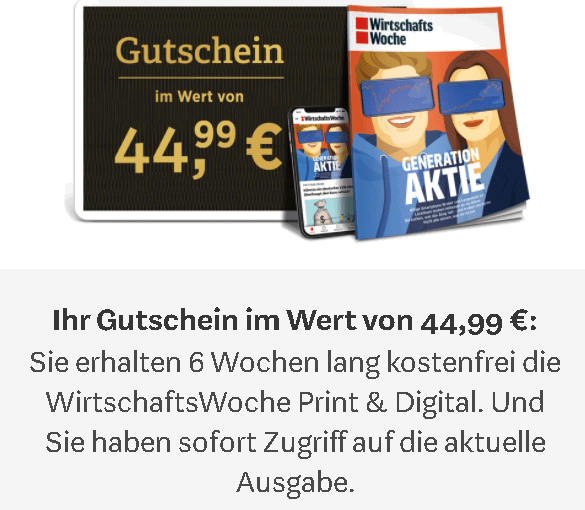 Wirtschaftswoche Gutschein