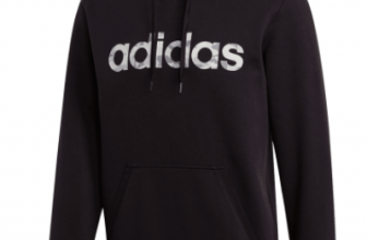 adidas Kapuzenpullover Essential Camo Linear Hoody schwarz weiss Fussball Shop