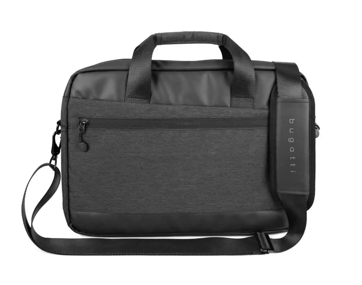 Bugatti Aktentasche in Schwarz (46x32cm) für 19,99€ inkl. Versand statt 24,99€