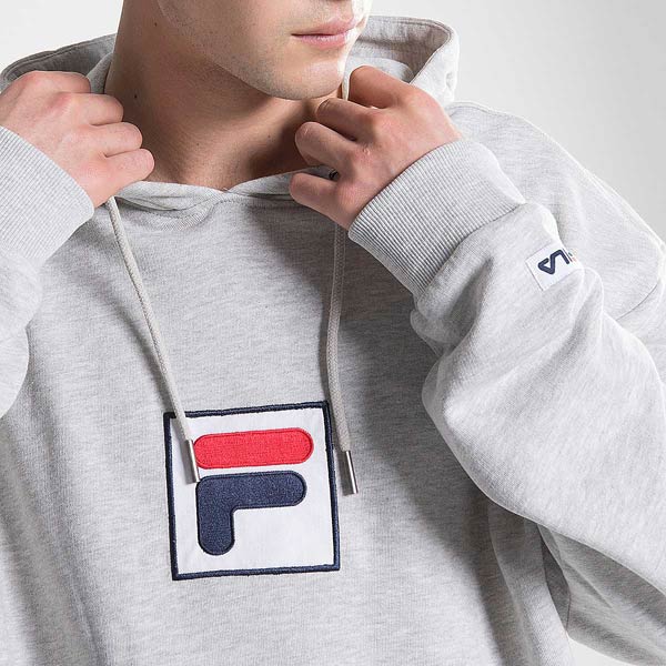 Fila Urban Line Shawn Hoody Light Grey Melange 4