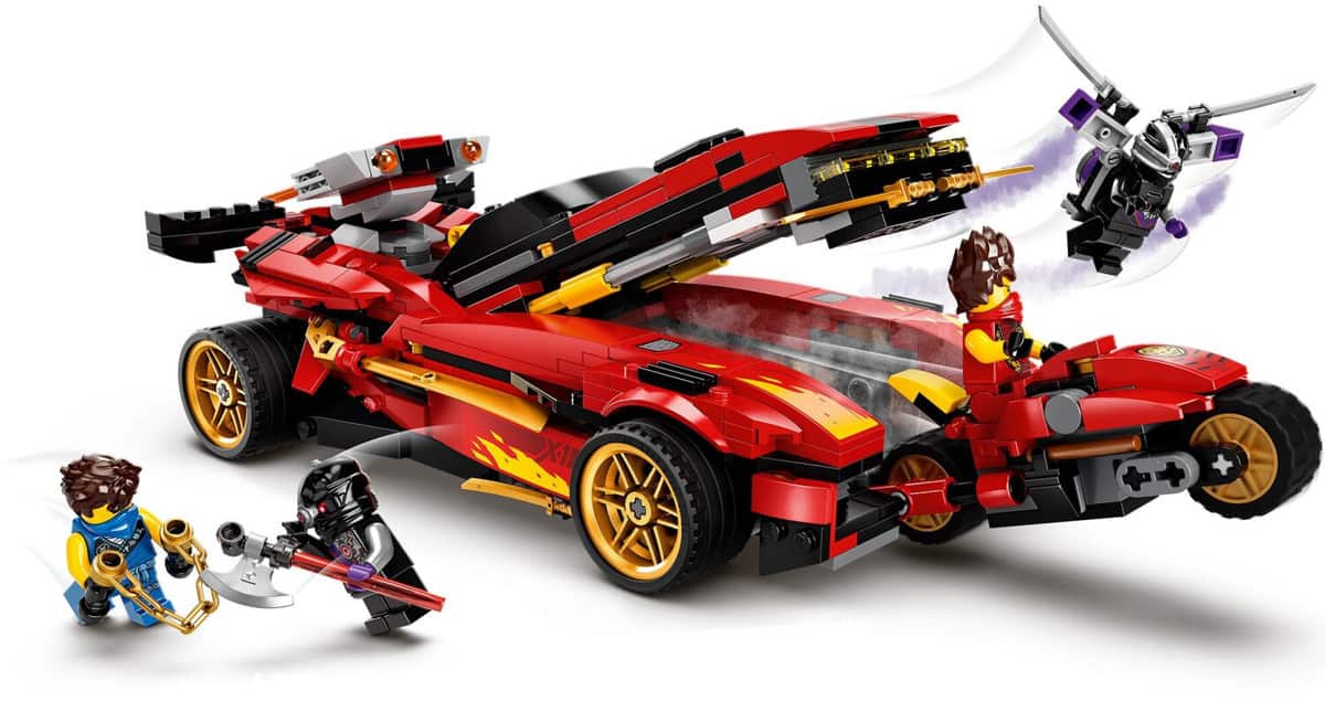 Lego Ninjago Legacy X 1 Ninja Supercar 71737 1