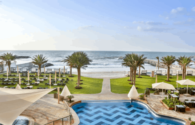 The Ajman Palace Hotel Strand