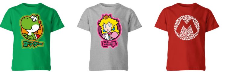 Zavvi Nintendo Kindershirts