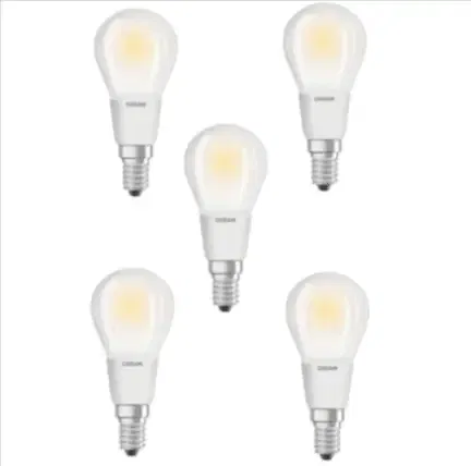 5er Pack Osram LED Retrofit Classic Lampe P40 Bulb 4.5W E14 Warmweiß Dimmbar für 9,99€ inkl. Versand (statt 21€)