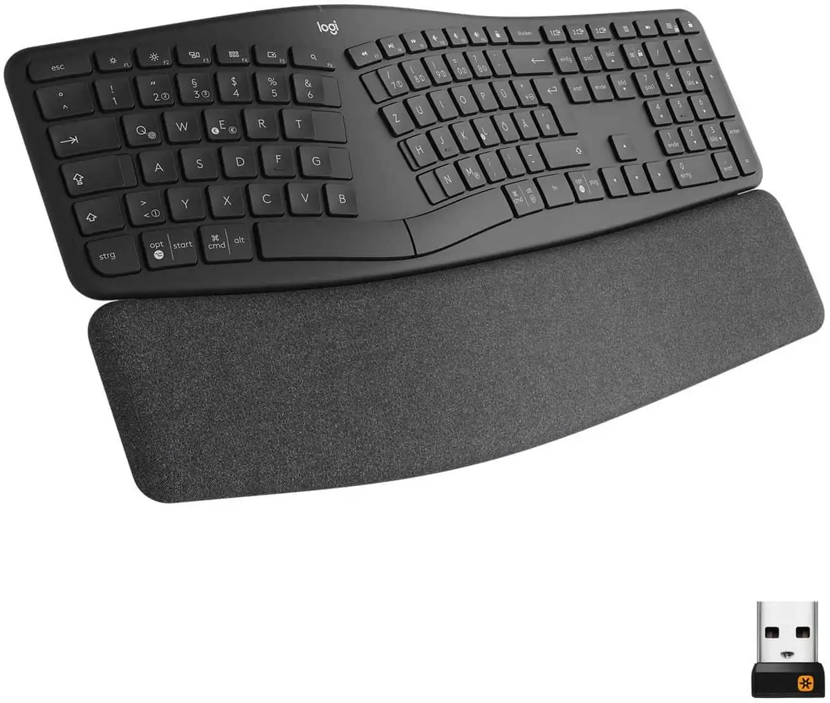 Logitech ERGO K860 – kabellose ergonomische Tastatur mit geteilter Tastenanordnung für 72,99€ inkl. Versand statt 90,73€