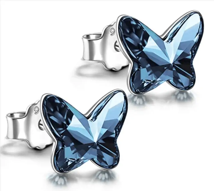 ANGEL NINA Ohrringe mit 925 Sterling Silber für 7,99 € inkl. Prime-Versand